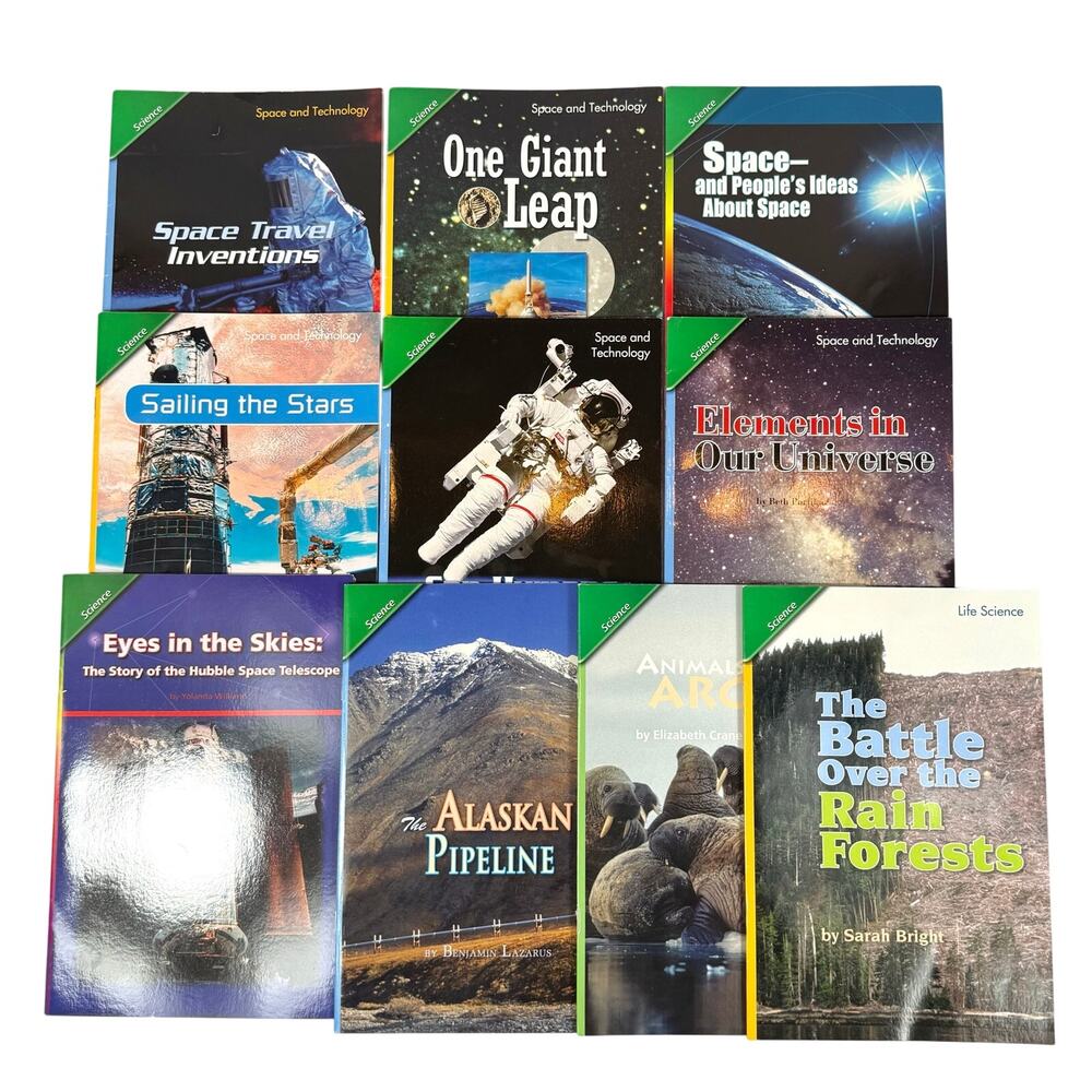 Pearson Scott Foresman Homeschool Books 5th Grade Science Lot of 10